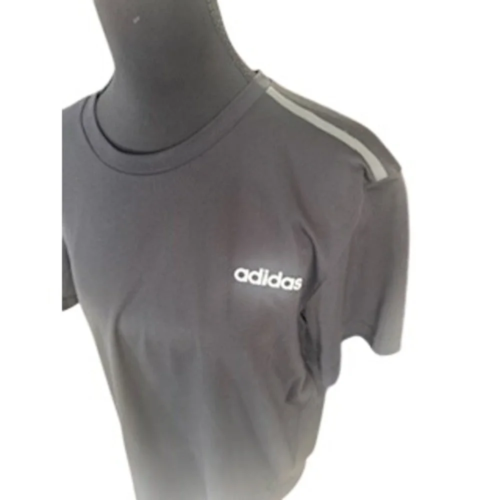 Adidas M EM TEE Men Black Performance Graphic Training T-Shirt EI9769 Size L NEW